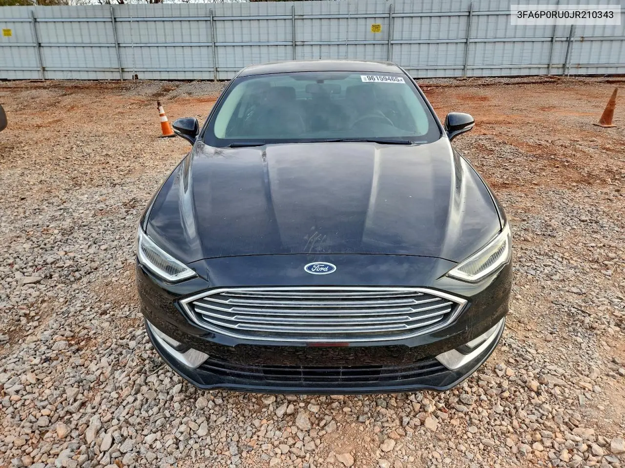 3FA6P0RU0JR210343 2018 Ford Fusion Titanium/Platinum Hev