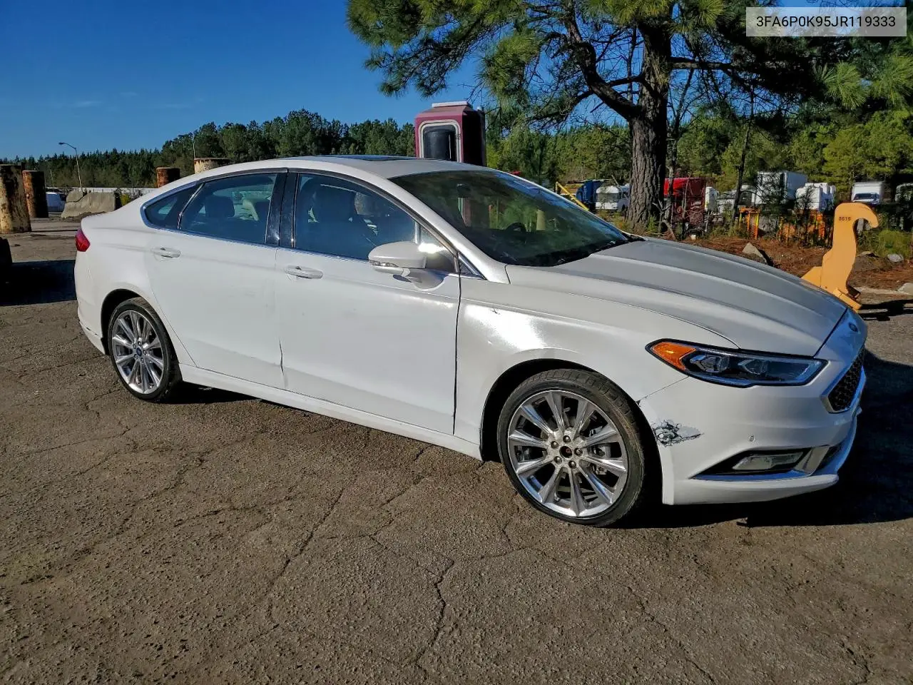 3FA6P0K95JR119333 2018 Ford Fusion Titanium/Platinum