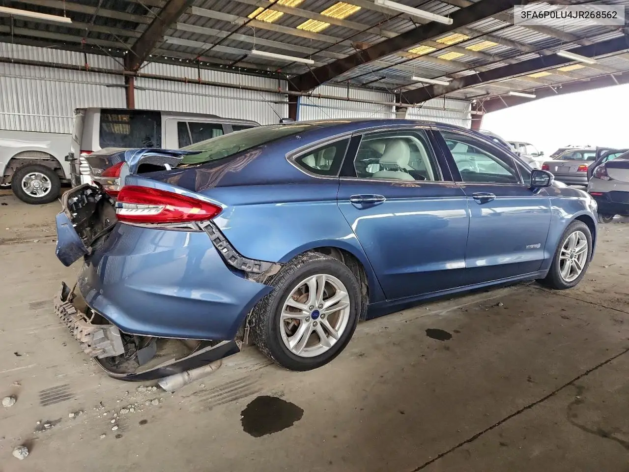 3FA6P0LU4JR268562 2018 Ford Fusion Se Hybrid