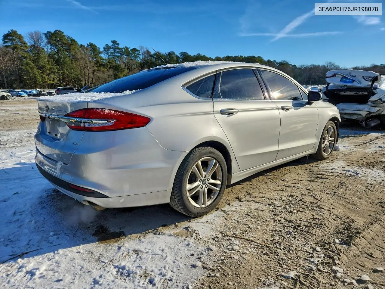 3FA6P0H76JR198078 2018 Ford Fusion Se