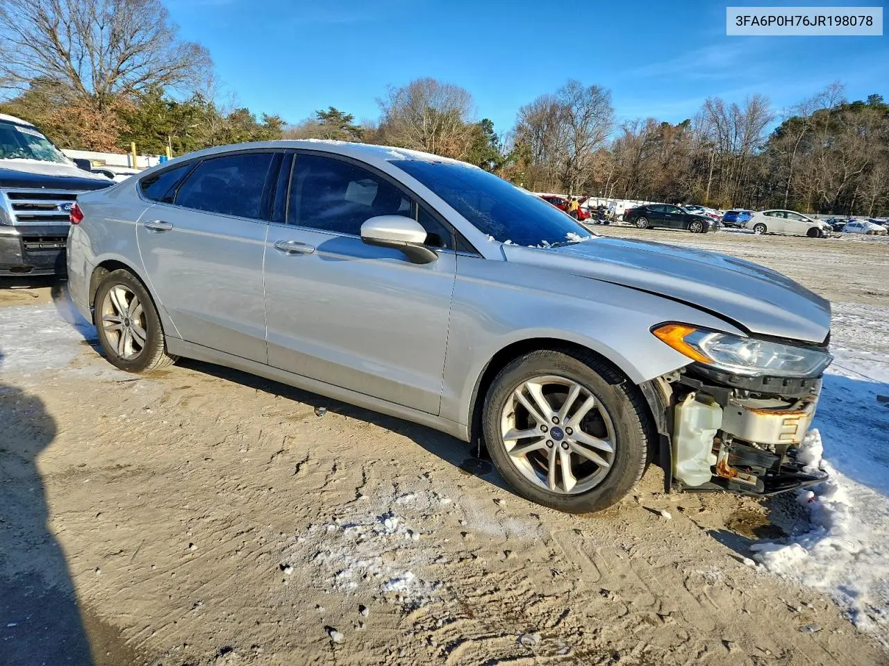 3FA6P0H76JR198078 2018 Ford Fusion Se
