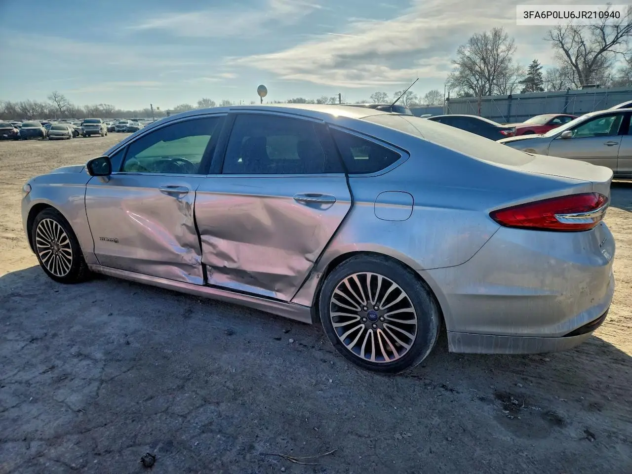 3FA6P0LU6JR210940 2018 Ford Fusion Se Hybrid