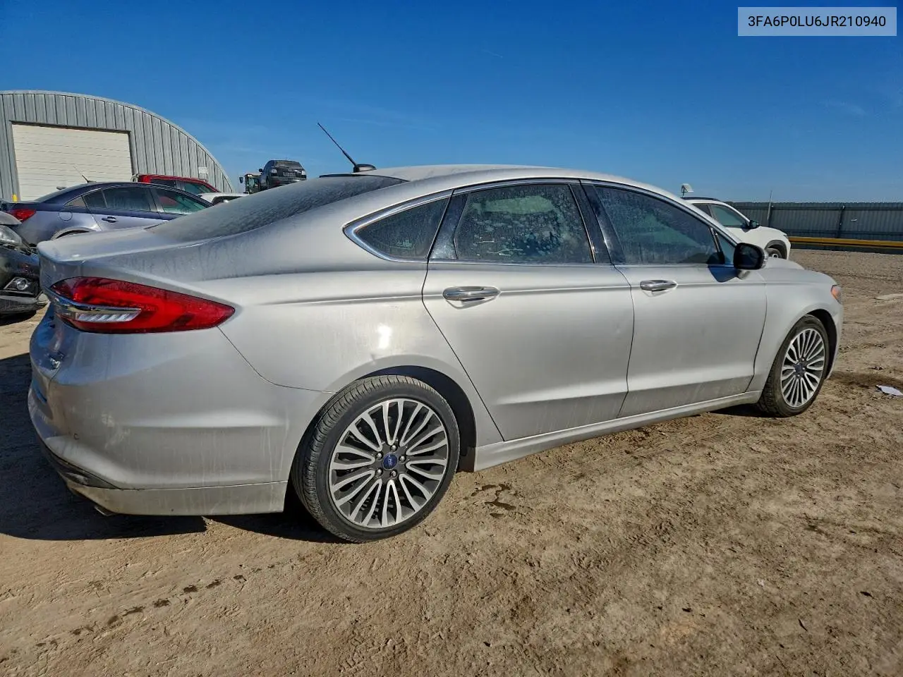 3FA6P0LU6JR210940 2018 Ford Fusion Se Hybrid