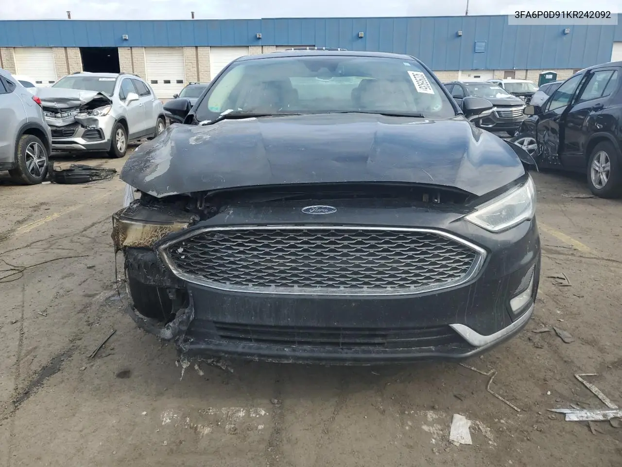 3FA6P0D91KR242092 2019 Ford Fusion Titanium