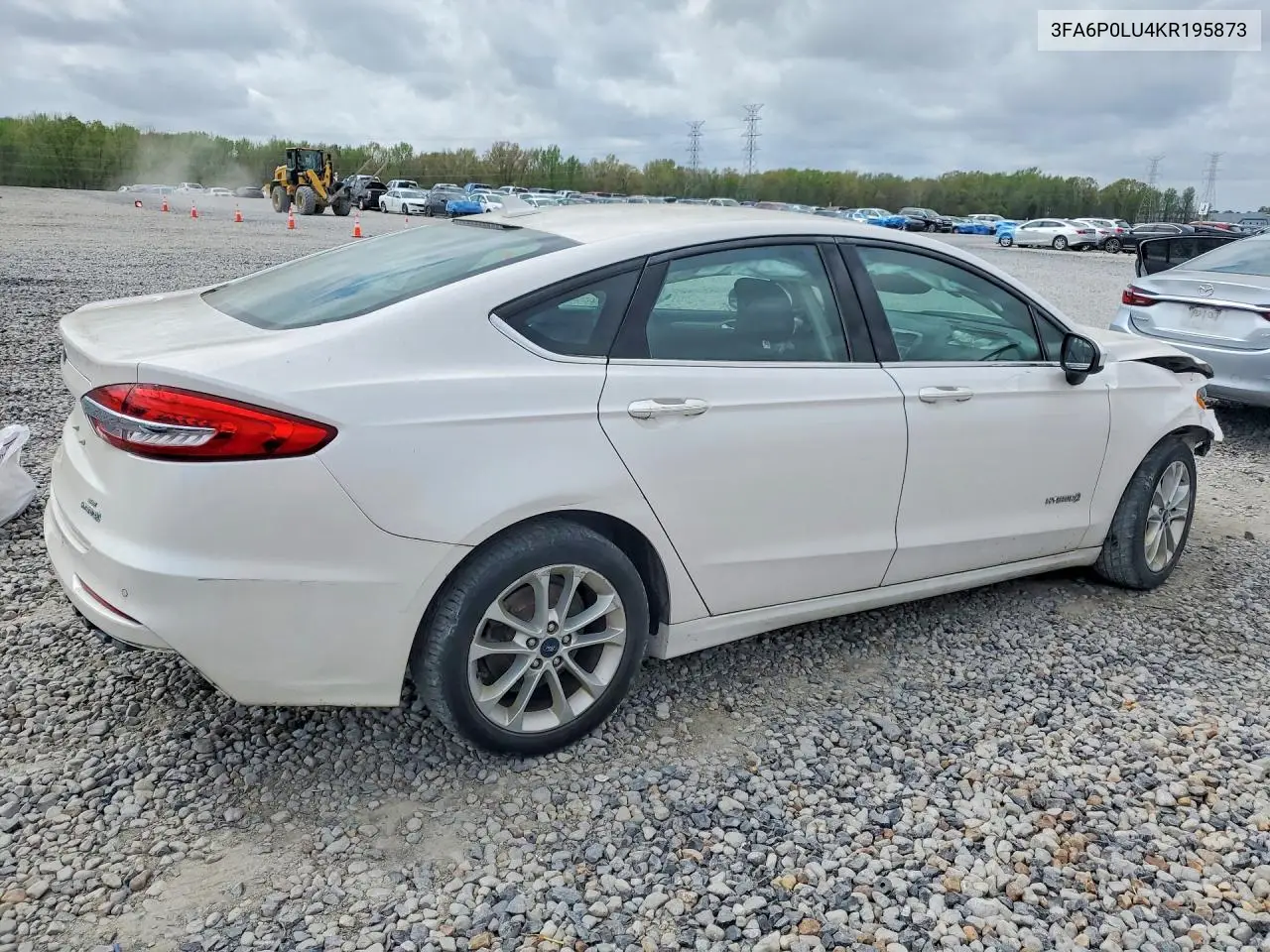 3FA6P0LU4KR195873 2019 Ford Fusion Se