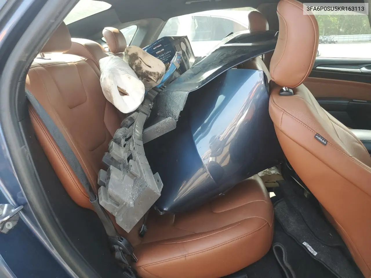 3FA6P0SU5KR163113 2019 Ford Fusion Titanium