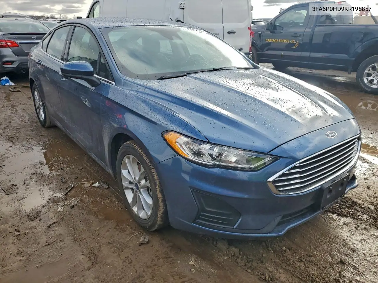 3FA6P0HD9KR198857 2019 Ford Fusion Se