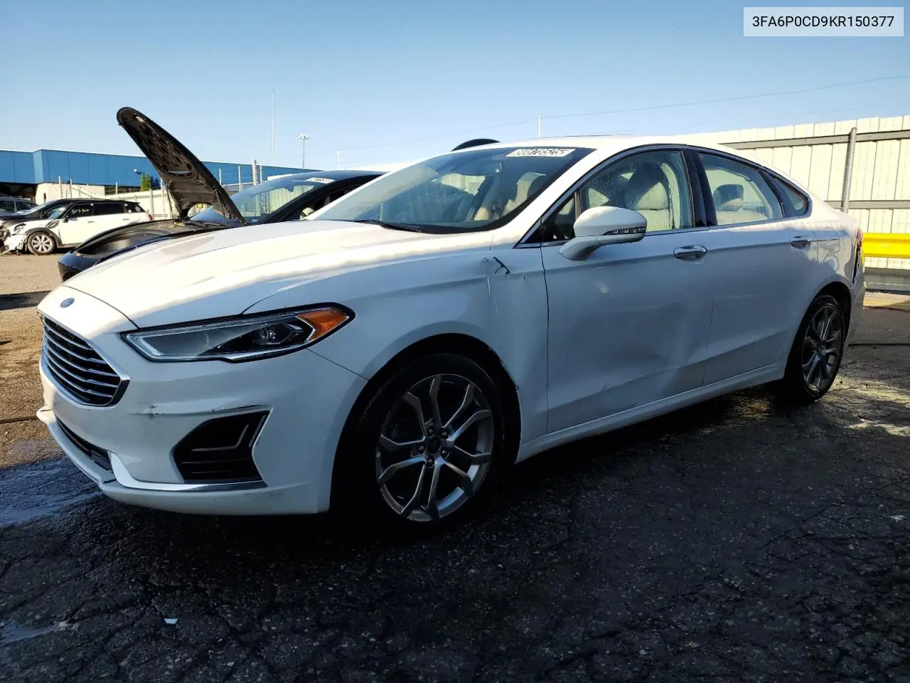 3FA6P0CD9KR150377 2019 Ford Fusion Sel