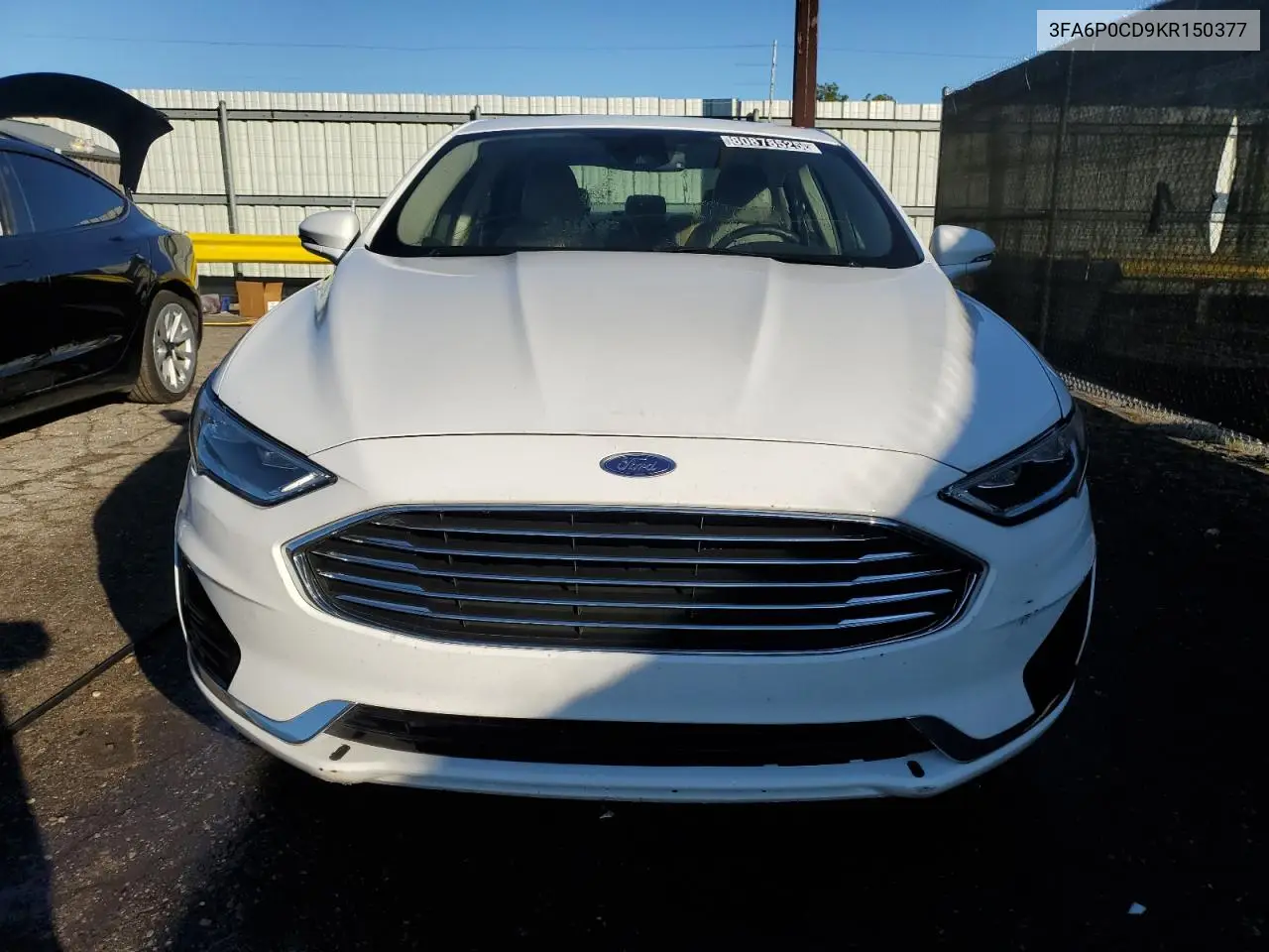 3FA6P0CD9KR150377 2019 Ford Fusion Sel