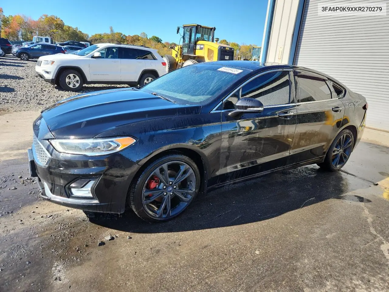 3FA6P0K9XKR270279 2019 Ford Fusion Titanium