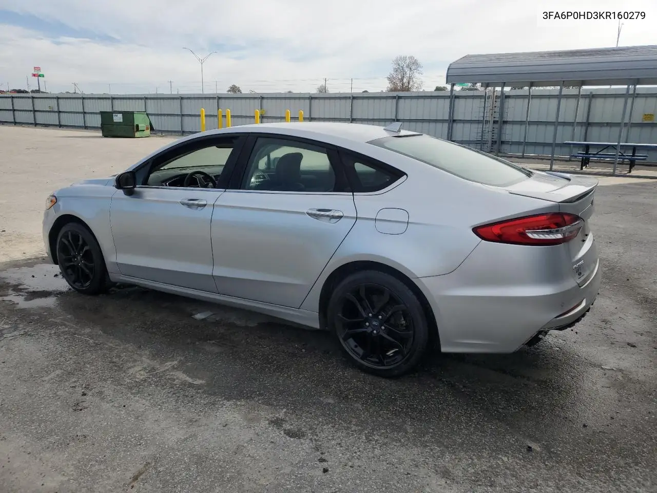 3FA6P0HD3KR160279 2019 Ford Fusion Se