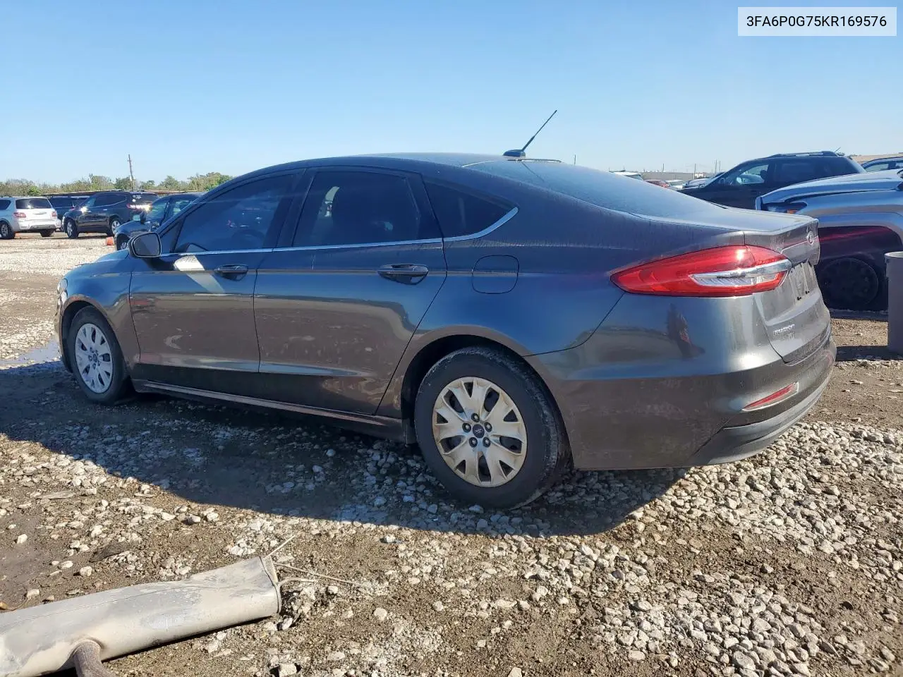 3FA6P0G75KR169576 2019 Ford Fusion S