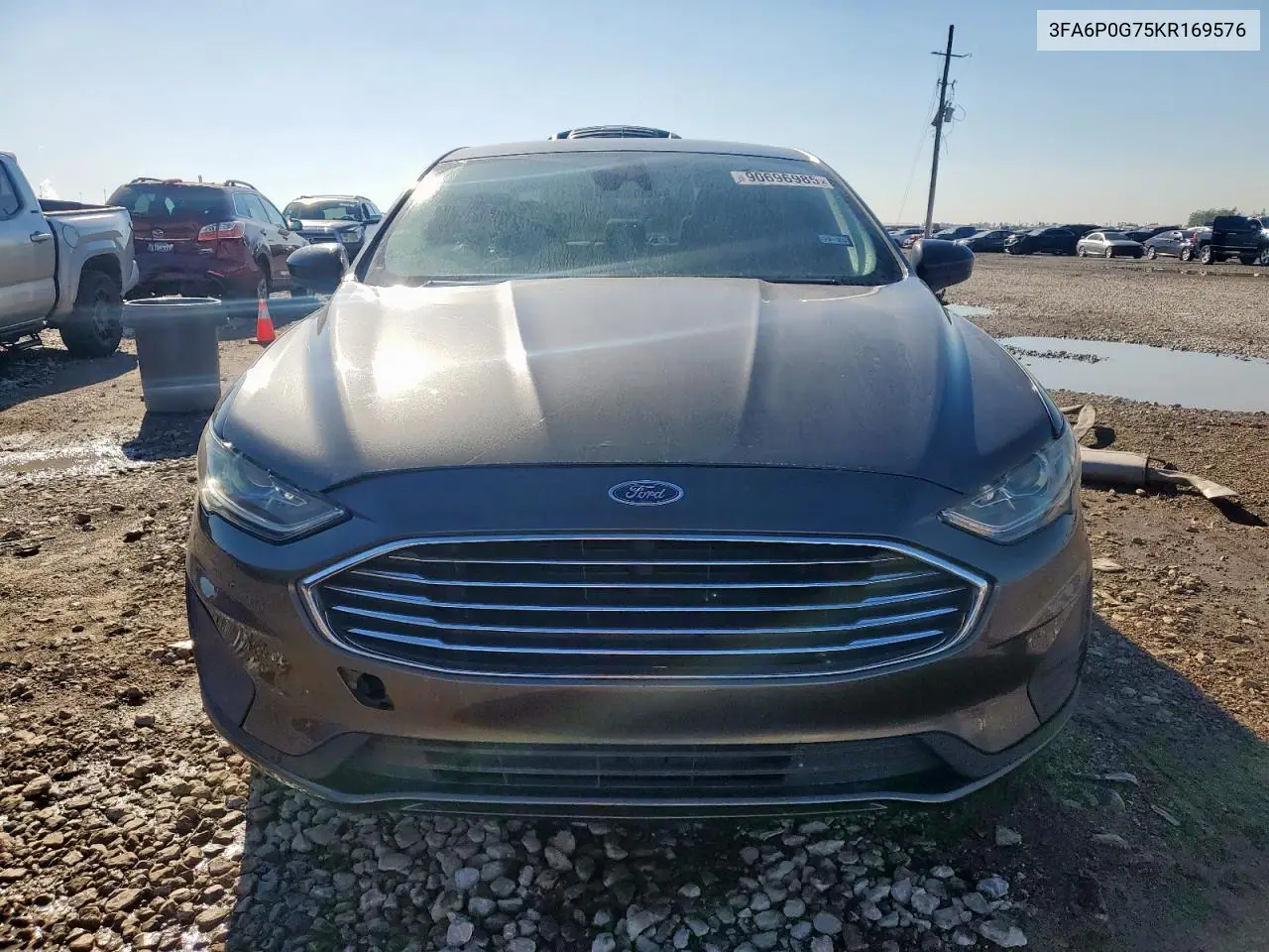 3FA6P0G75KR169576 2019 Ford Fusion S