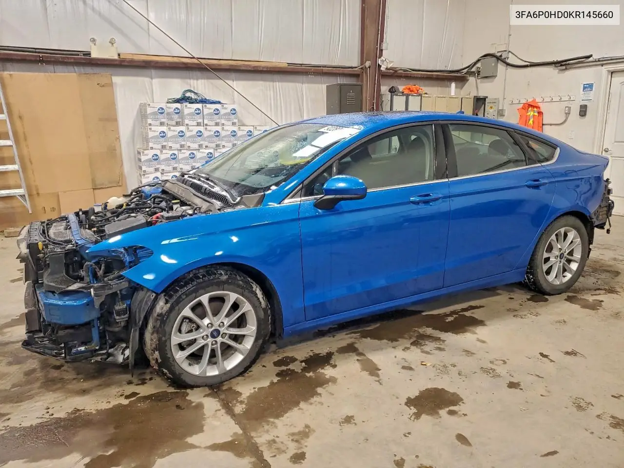 3FA6P0HD0KR145660 2019 Ford Fusion Se