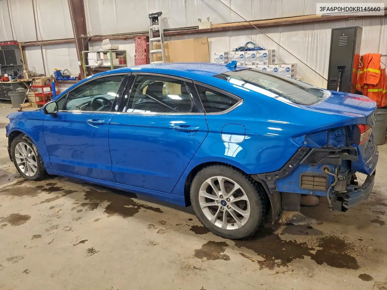3FA6P0HD0KR145660 2019 Ford Fusion Se