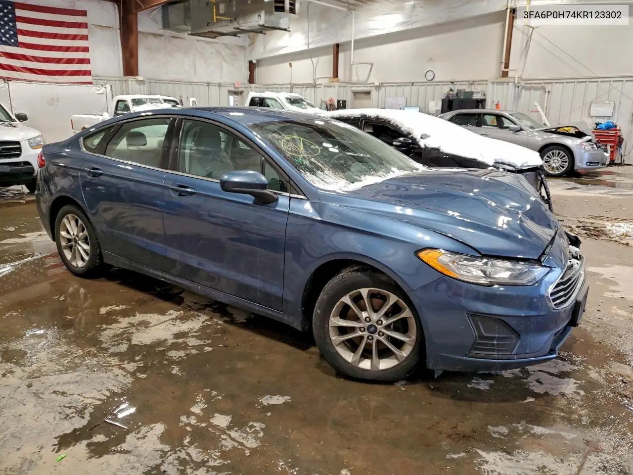 3FA6P0H74KR123302 2019 Ford Fusion Se