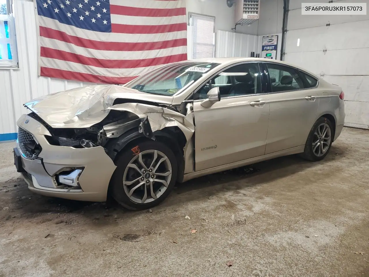 3FA6P0RU3KR157073 2019 Ford Fusion Titanium