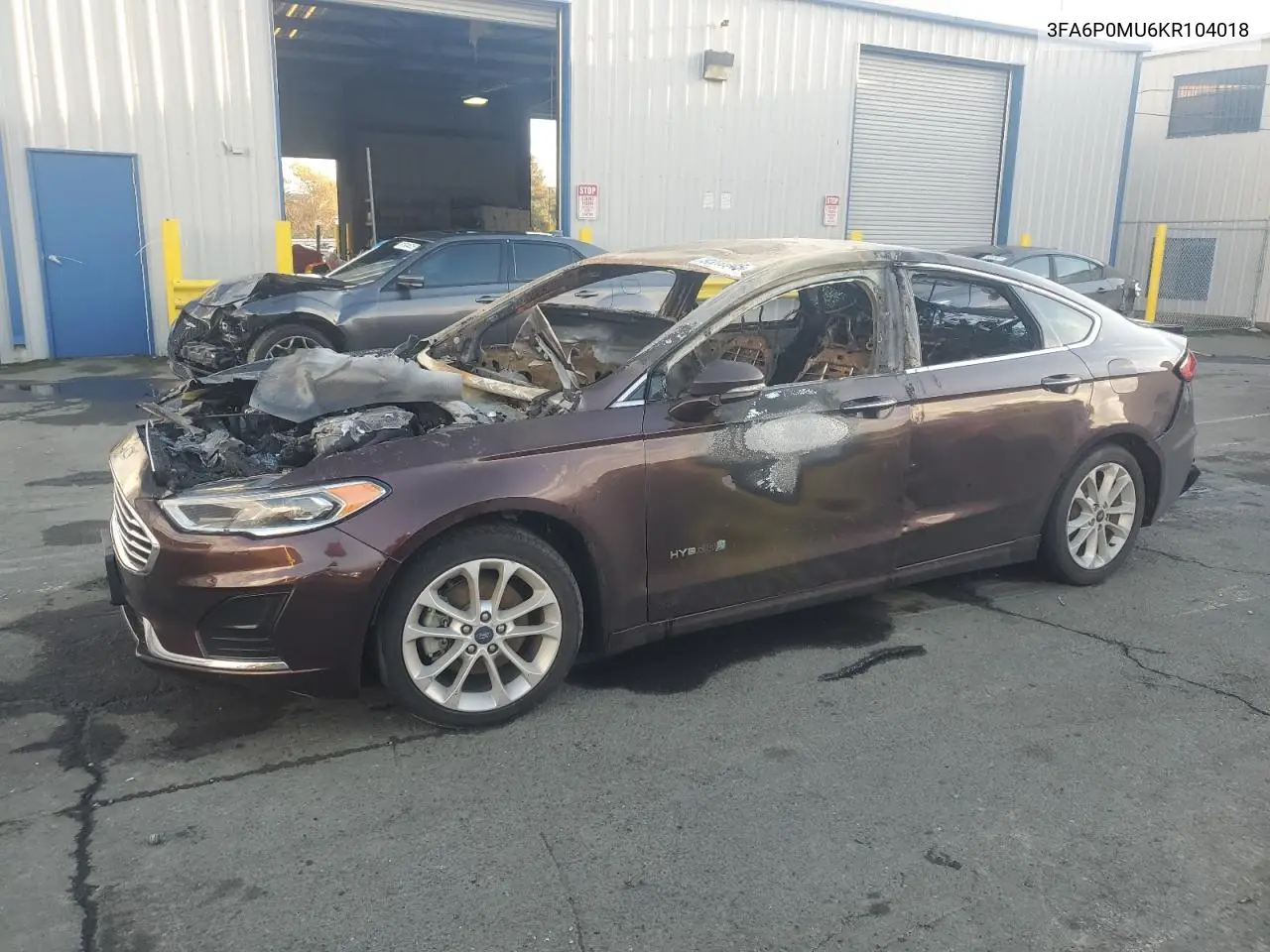 3FA6P0MU6KR104018 2019 Ford Fusion Sel