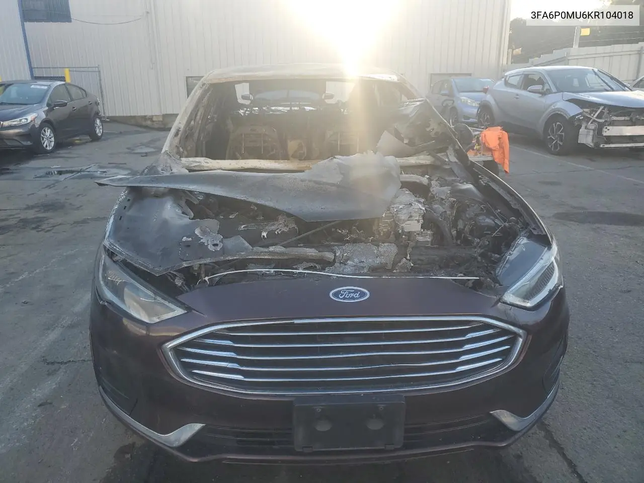 3FA6P0MU6KR104018 2019 Ford Fusion Sel