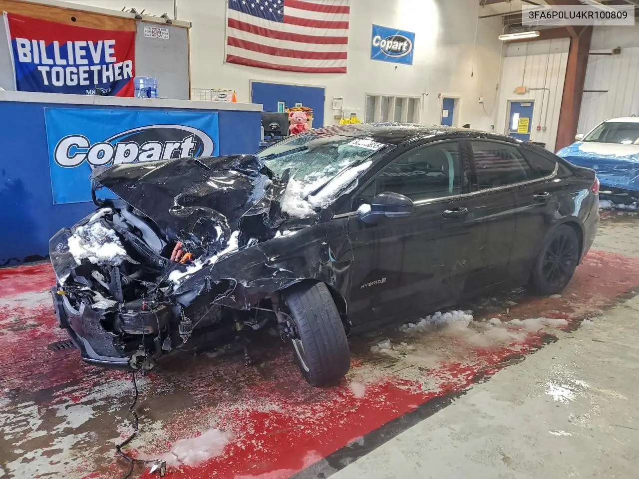 3FA6P0LU4KR100809 2019 Ford Fusion Se