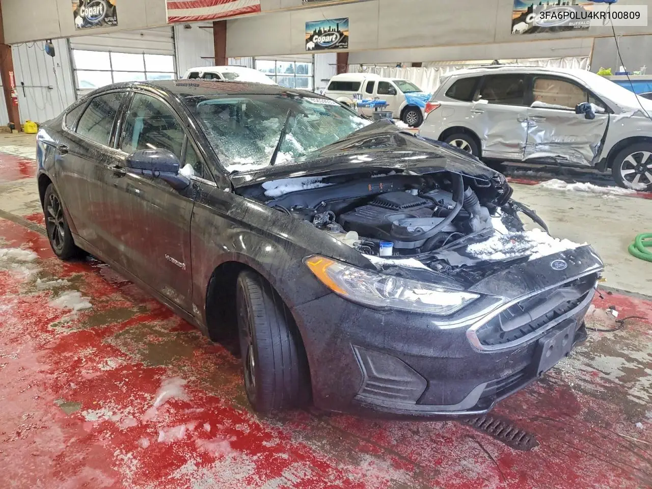 3FA6P0LU4KR100809 2019 Ford Fusion Se