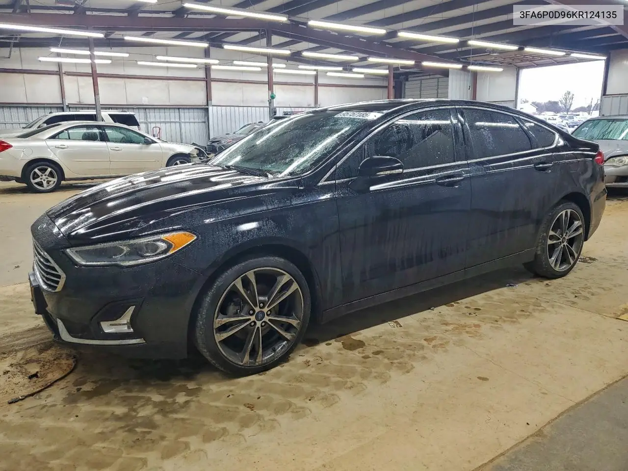 3FA6P0D96KR124135 2019 Ford Fusion Titanium