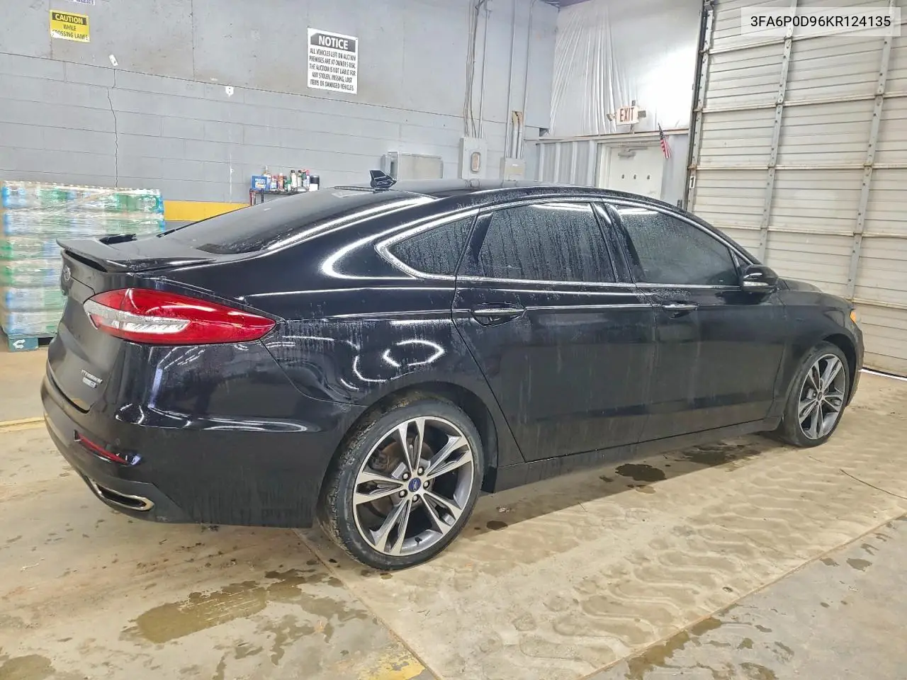 3FA6P0D96KR124135 2019 Ford Fusion Titanium