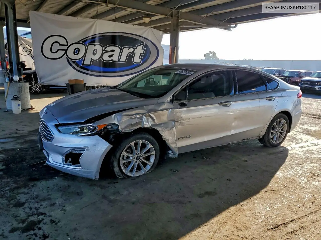 3FA6P0MU3KR180117 2019 Ford Fusion Sel