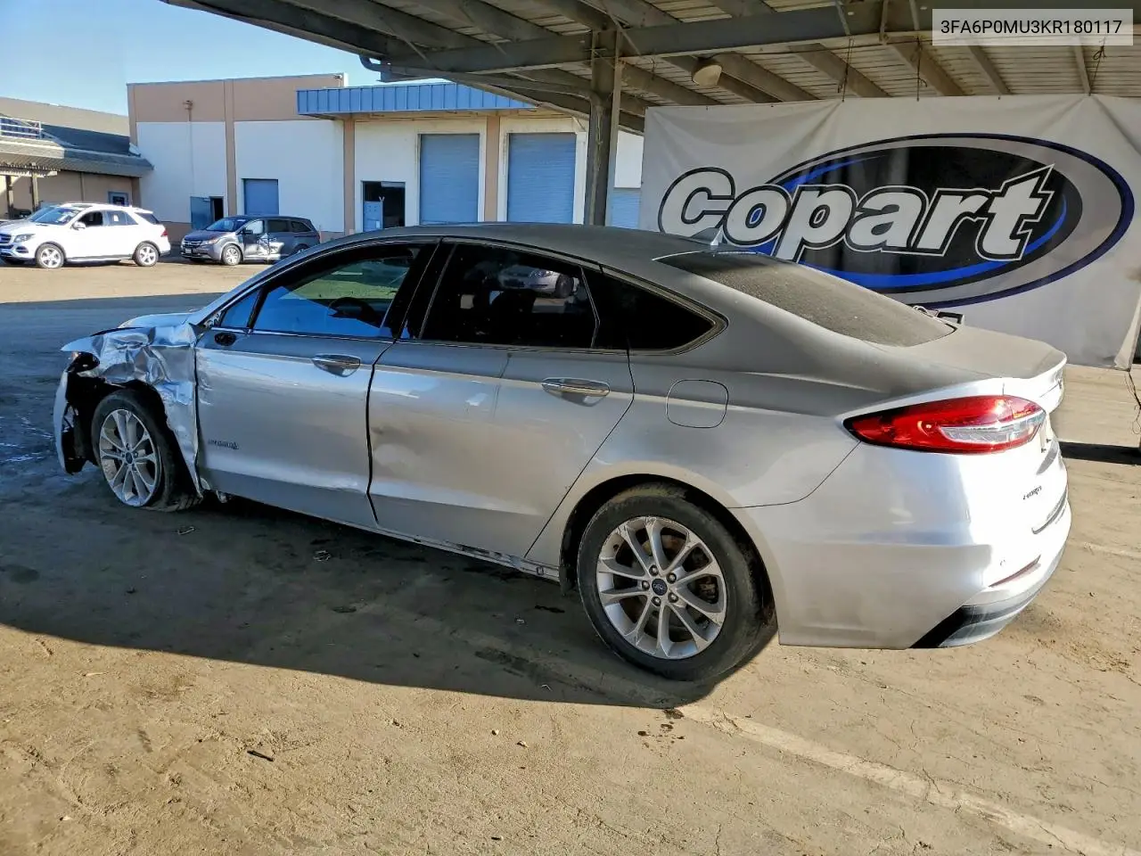 3FA6P0MU3KR180117 2019 Ford Fusion Sel