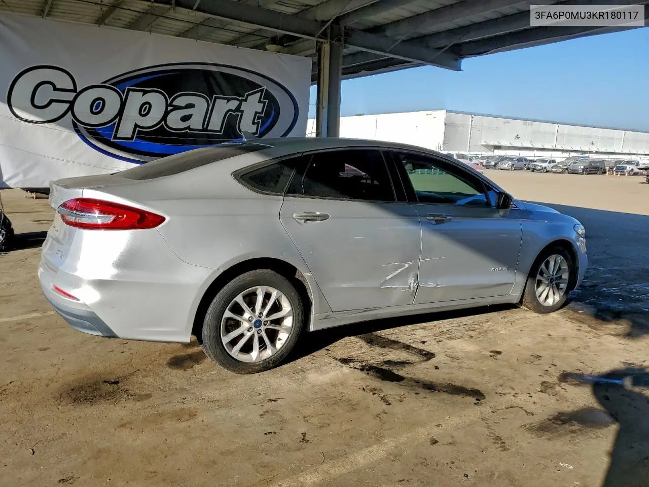 3FA6P0MU3KR180117 2019 Ford Fusion Sel