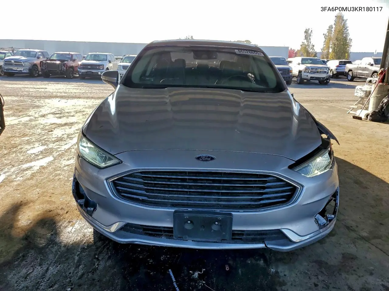 3FA6P0MU3KR180117 2019 Ford Fusion Sel