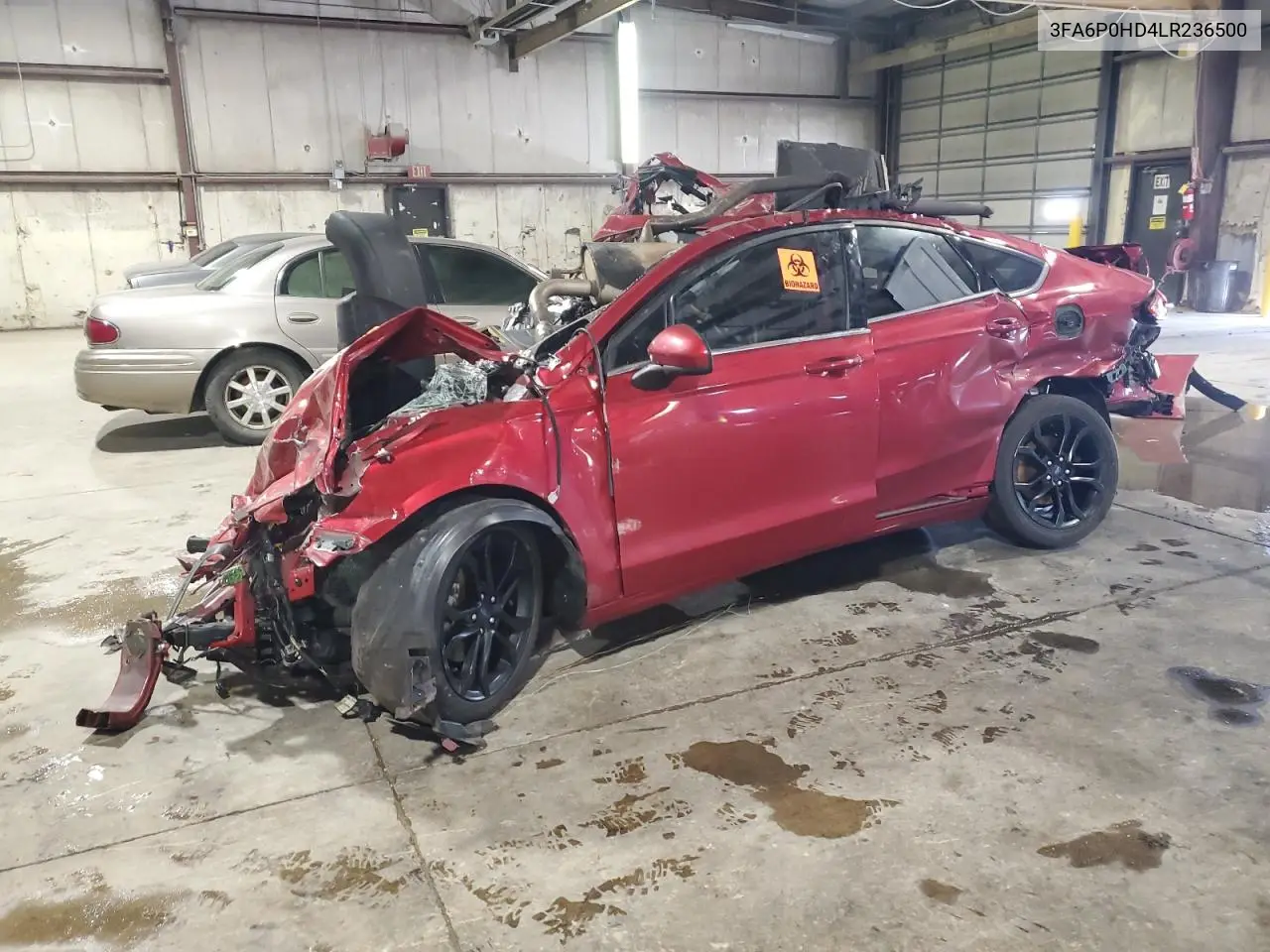3FA6P0HD4LR236500 2020 Ford Fusion Se