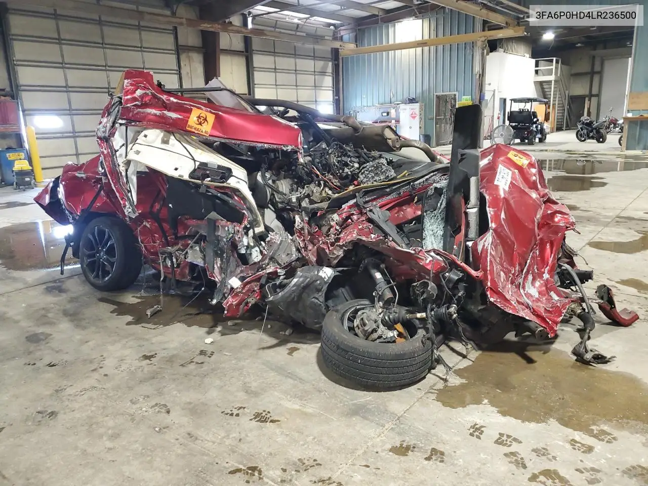 3FA6P0HD4LR236500 2020 Ford Fusion Se