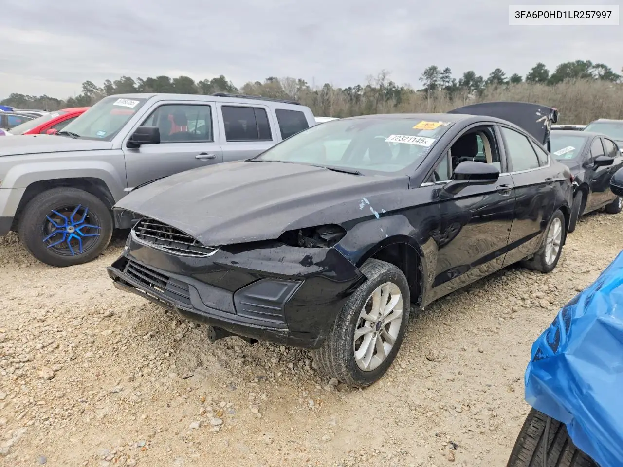 3FA6P0HD1LR257997 2020 Ford Fusion Se