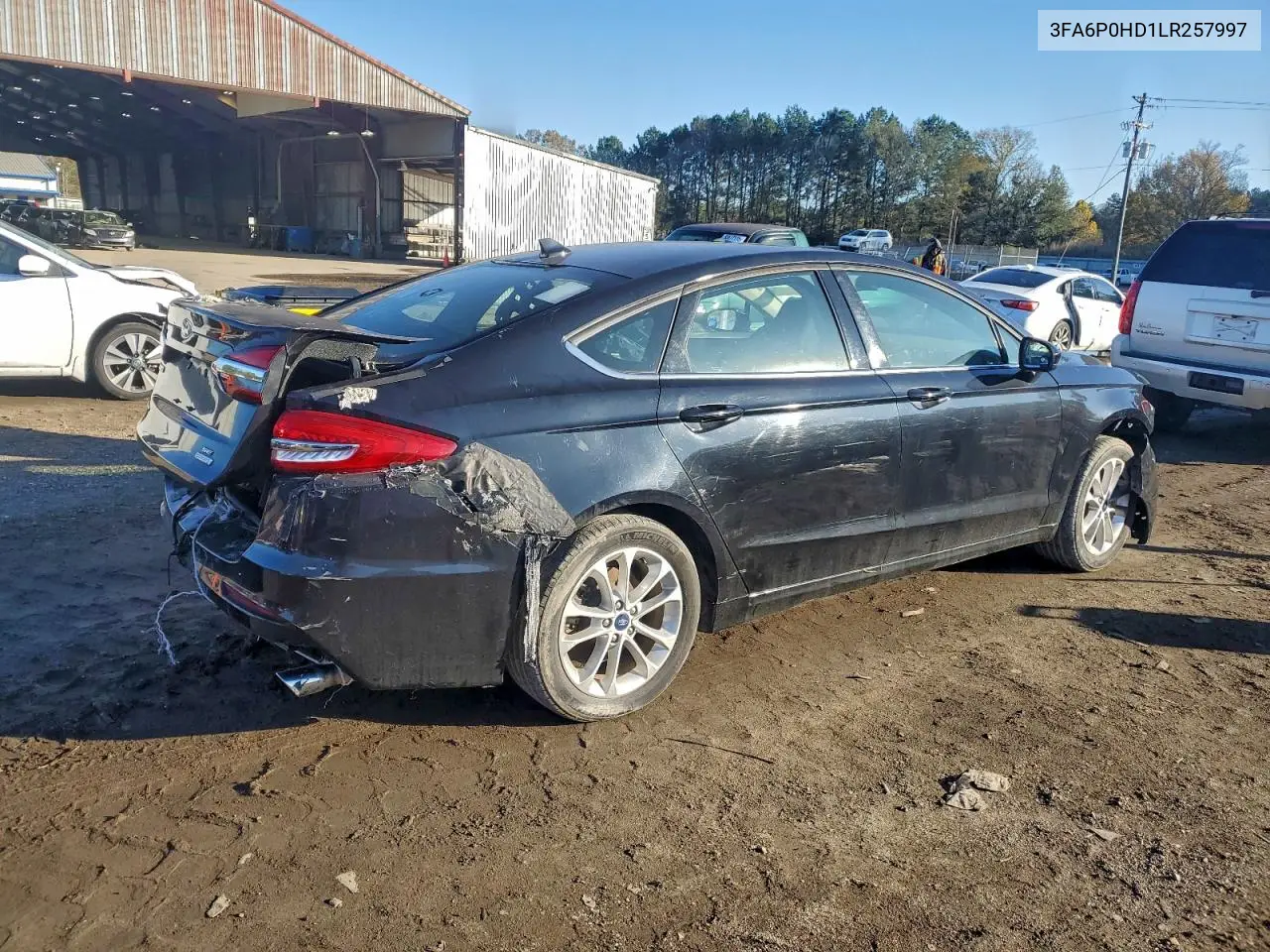 3FA6P0HD1LR257997 2020 Ford Fusion Se