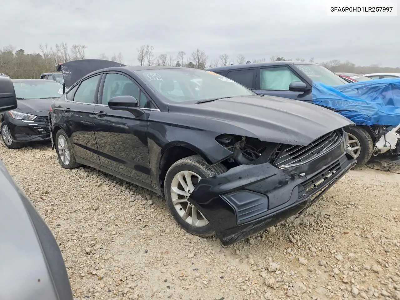 3FA6P0HD1LR257997 2020 Ford Fusion Se