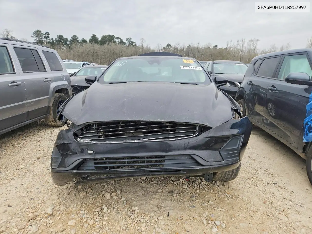 3FA6P0HD1LR257997 2020 Ford Fusion Se