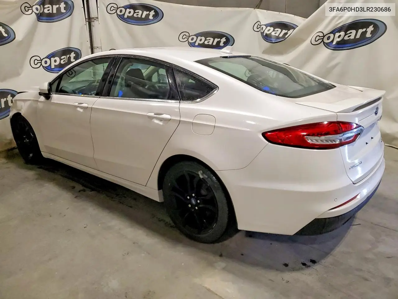 3FA6P0HD3LR230686 2020 Ford Fusion Se