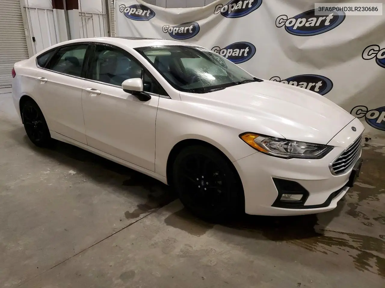 3FA6P0HD3LR230686 2020 Ford Fusion Se