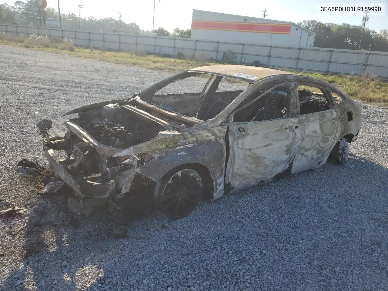 3FA6P0HD1LR159990 2020 Ford Fusion Se