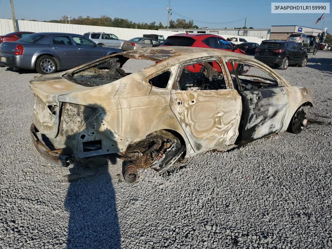 3FA6P0HD1LR159990 2020 Ford Fusion Se