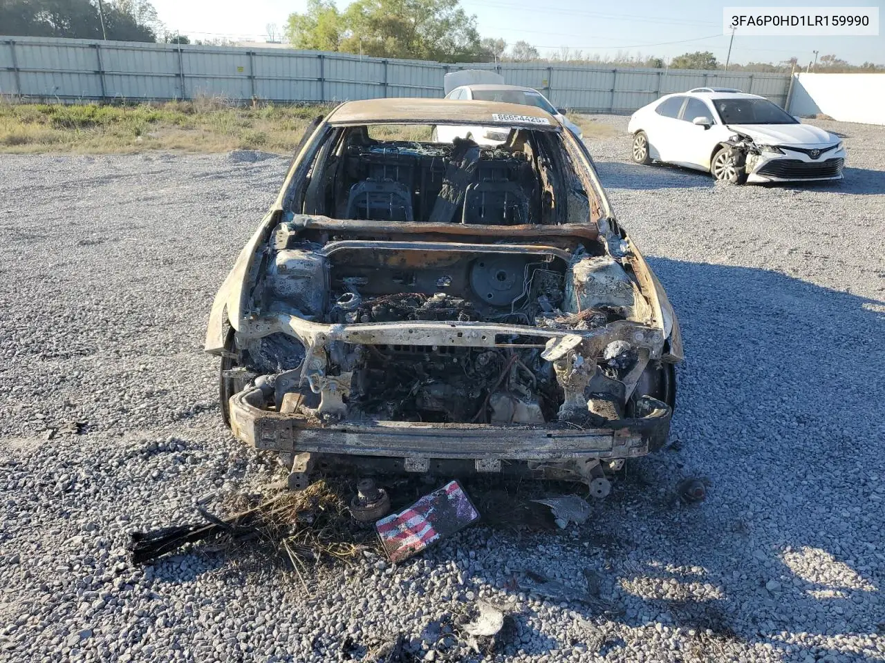 3FA6P0HD1LR159990 2020 Ford Fusion Se