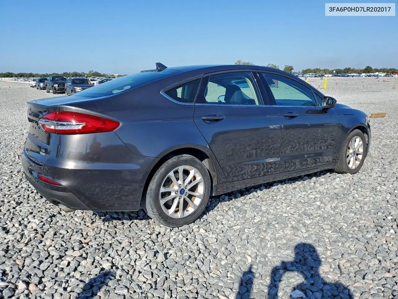 3FA6P0HD7LR202017 2020 Ford Fusion Se