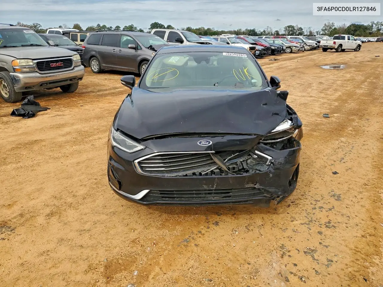 3FA6P0CD0LR127846 2020 Ford Fusion Sel