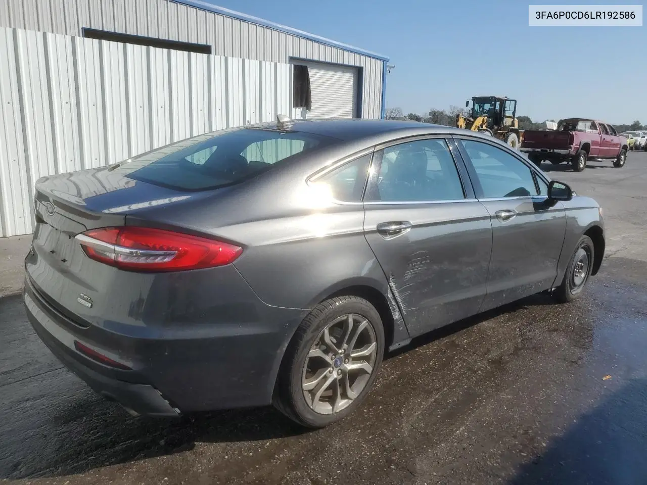 3FA6P0CD6LR192586 2020 Ford Fusion Sel