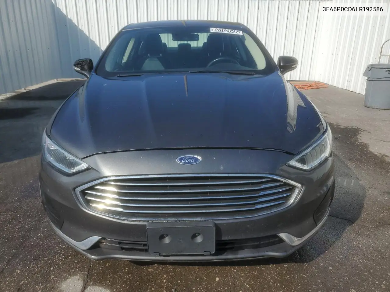 3FA6P0CD6LR192586 2020 Ford Fusion Sel