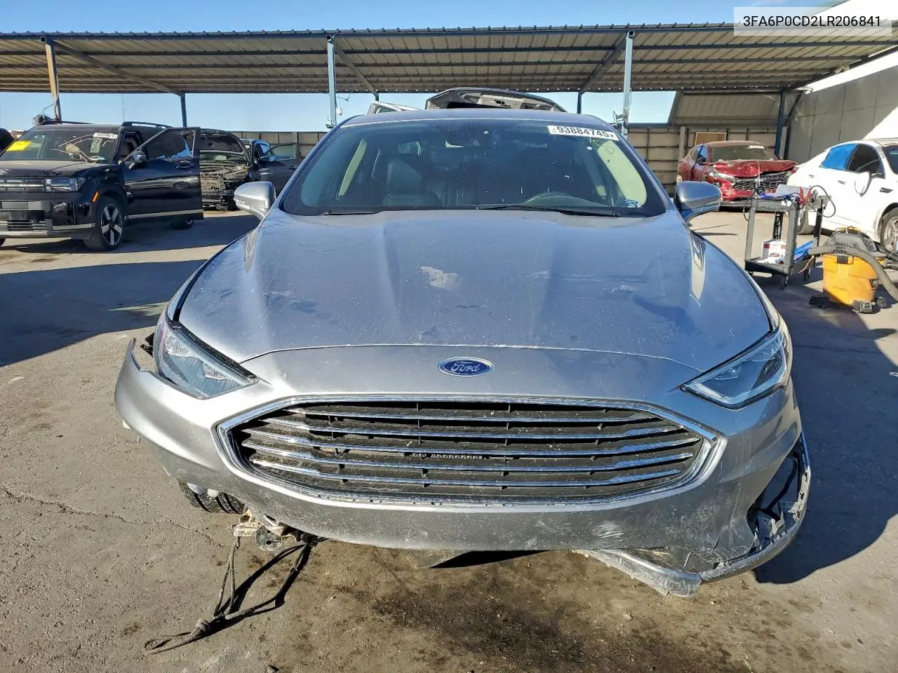3FA6P0CD2LR206841 2020 Ford Fusion Sel