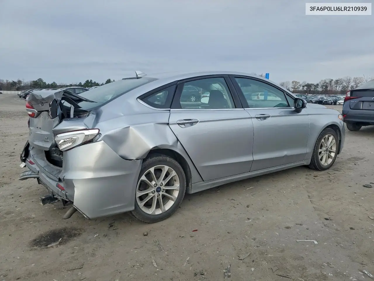 3FA6P0LU6LR210939 2020 Ford Fusion Se