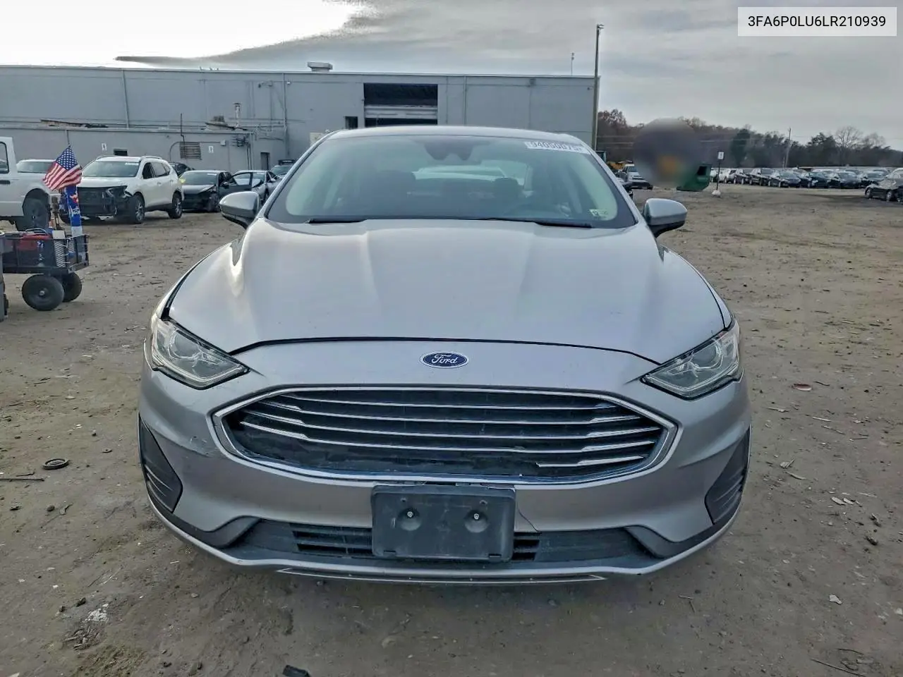 3FA6P0LU6LR210939 2020 Ford Fusion Se