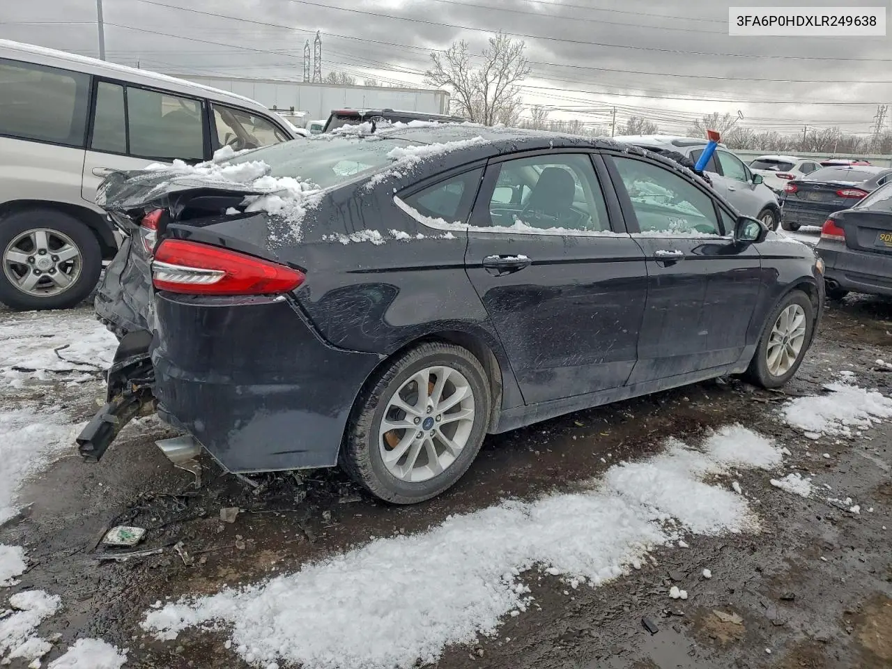 3FA6P0HDXLR249638 2020 Ford Fusion Se